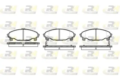 250102 Тормозные колодки, к-кт. ROADHOUSE підбір по vin на Brocar