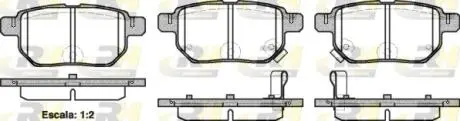 2128602 Тормозные колодки, к-кт. ROADHOUSE подбор по vin на Brocar