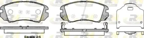 295322 Тормозные колодки, к-кт. ROADHOUSE подбор по vin на Brocar