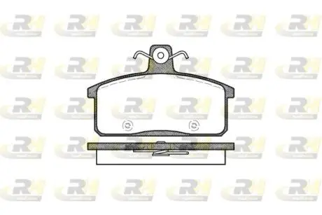 212850 Тормозные колодки, к-кт. ROADHOUSE подбор по vin на Brocar