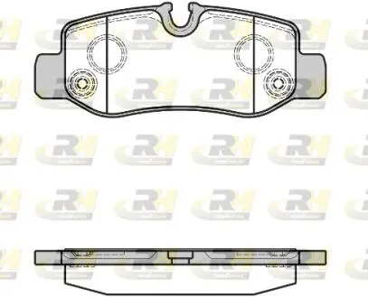 2162400 Тормозные колодки, к-кт. ROADHOUSE подбор по vin на Brocar