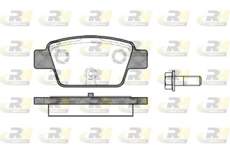 286100 Тормозные колодки, к-кт. ROADHOUSE підбір по vin на Brocar