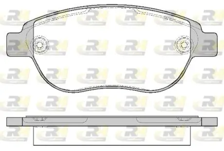 284100 Тормозные колодки, к-кт. ROADHOUSE подбор по vin на Brocar