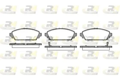 270002 Гальмівні колодки дискові ROADHOUSE підбір по vin на Brocar