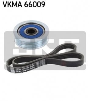 VKMA66009 Комплект (ремень + ролики) SKF підбір по vin на Brocar