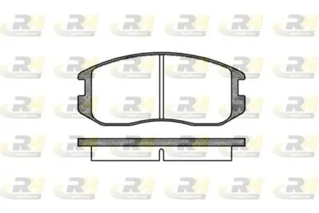 235700 Тормозные колодки, к-кт. ROADHOUSE подбор по vin на Brocar