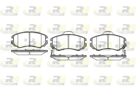 295302 Тормозные колодки, к-кт. ROADHOUSE подбор по vin на Brocar
