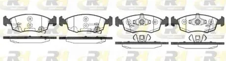 217250 Гальмівні колодки дискові ROADHOUSE підбір по vin на Brocar