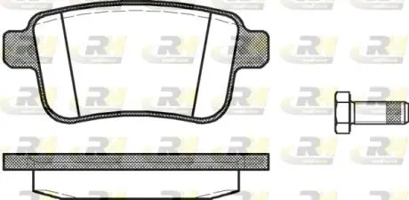 2135200 Тормозные колодки, к-кт. ROADHOUSE підбір по vin на Brocar