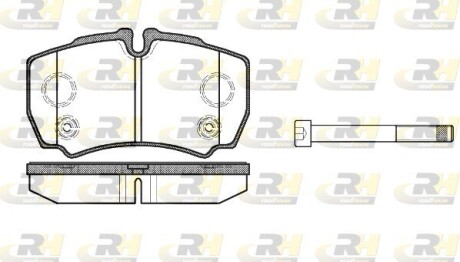 284910 Гальмівні колодки дискові ROADHOUSE підбір по vin на Brocar