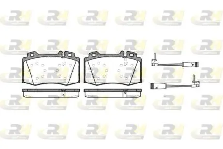 276902 Тормозные колодки, к-кт. ROADHOUSE подбор по vin на Brocar