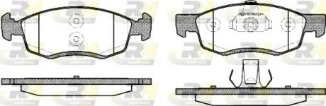 217232 Тормозные колодки, к-кт. ROADHOUSE подбор по vin на Brocar