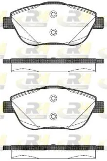 2139210 Гальмівні колодки дискові ROADHOUSE підбір по vin на Brocar