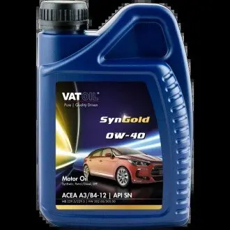 50535 Моторне мастило 50535 0W40 VATOIL підбір по vin на Brocar