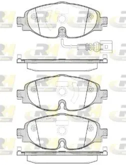 2151501 Тормозные колодки, к-кт. ROADHOUSE подбор по vin на Brocar