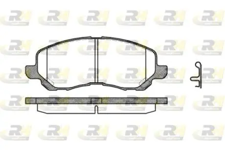280412 Гальмівні колодки дискові ROADHOUSE підбір по vin на Brocar