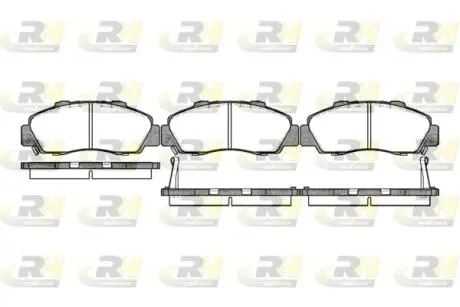 235102 Тормозные колодки, к-кт. ROADHOUSE підбір по vin на Brocar
