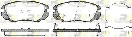 2138502 Тормозные колодки, к-кт. ROADHOUSE подбор по vin на Brocar