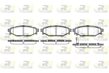 2113601 Тормозные колодки, к-кт. ROADHOUSE подбор по vin на Brocar