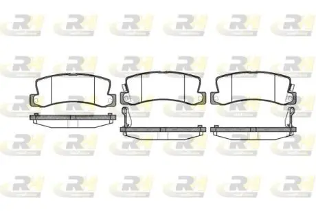 221422 Тормозные колодки, к-кт. ROADHOUSE подбор по vin на Brocar