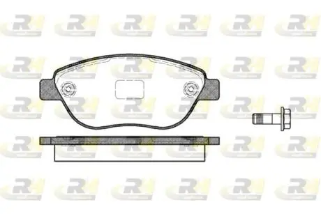 285910 Гальмівні колодки дискові ROADHOUSE підбір по vin на Brocar