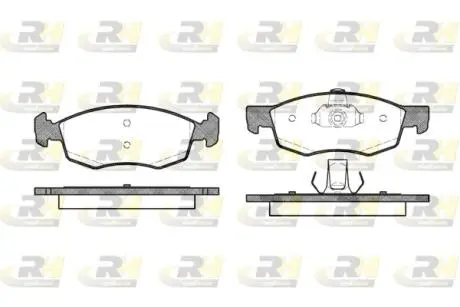 217230 Тормозные колодки, к-кт. ROADHOUSE подбор по vin на Brocar