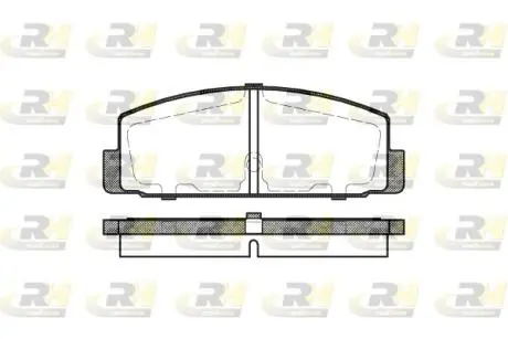 217930 Тормозные колодки, к-кт. ROADHOUSE подбор по vin на Brocar