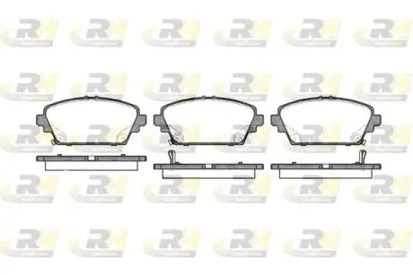 269402 Тормозные колодки, к-кт. ROADHOUSE підбір по vin на Brocar