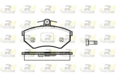 213440 Тормозные колодки, к-кт. ROADHOUSE подбор по vin на Brocar