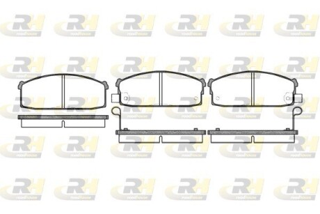 211702 Тормозные колодки, к-кт. ROADHOUSE підбір по vin на Brocar