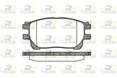 2114300 Гальмівні колодки дискові ROADHOUSE підбір по vin на Brocar