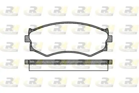 228700 Тормозные колодки, к-кт. ROADHOUSE підбір по vin на Brocar