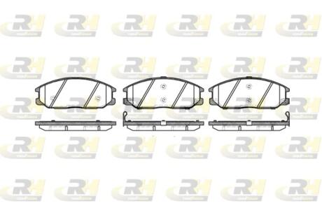 277112 Тормозные колодки, к-кт. ROADHOUSE підбір по vin на Brocar