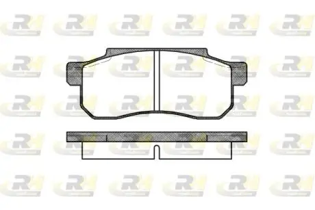 220300 Тормозные колодки, к-кт. ROADHOUSE подбор по vin на Brocar