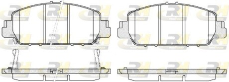 2154802 Тормозные колодки, к-кт. ROADHOUSE підбір по vin на Brocar