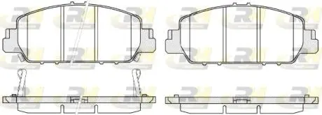 2154802 Тормозные колодки, к-кт. ROADHOUSE підбір по vin на Brocar