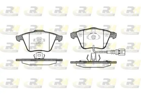 296432 Тормозные колодки, к-кт. ROADHOUSE подбор по vin на Brocar