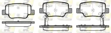 2145202 Тормозные колодки, к-кт. ROADHOUSE підбір по vin на Brocar