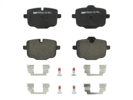 FDB4381 Колодки тормозные (задние) BMW 535i/550i/535d 2.0-4.4D 09- FERODO подбор по vin на Brocar