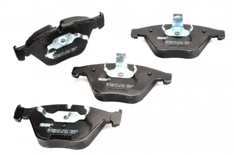 FDB4221 Колодки тормозные передние BMW 5(E60)/7(E65) 02-10 (ATE) (155,1x68,5x20,3) (Сeramic) FERODO подбор по vin на Brocar
