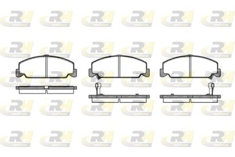 218212 Гальмівні колодки дискові ROADHOUSE підбір по vin на Brocar