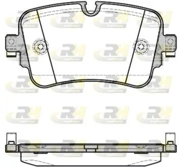 2166808 Гальмівні колодки дискові ROADHOUSE підбір по vin на Brocar