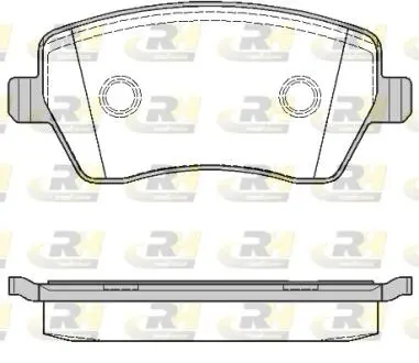 298700 Тормозные колодки, к-кт. ROADHOUSE подбор по vin на Brocar