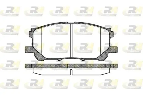 2103900 Тормозные колодки, к-кт. ROADHOUSE подбор по vin на Brocar