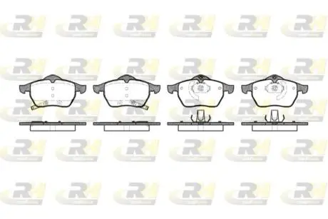 239032 Тормозные колодки, к-кт. ROADHOUSE підбір по vin на Brocar