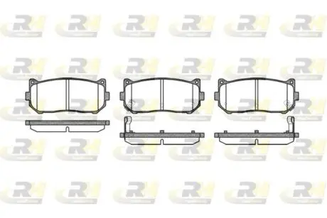 264902 Тормозные колодки, к-кт. ROADHOUSE подбор по vin на Brocar