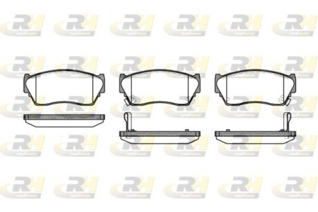 236402 Гальмівні колодки дискові ROADHOUSE підбір по vin на Brocar