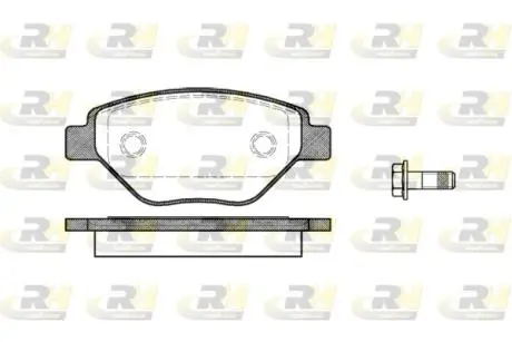 297700 Тормозные колодки, к-кт. ROADHOUSE подбор по vin на Brocar