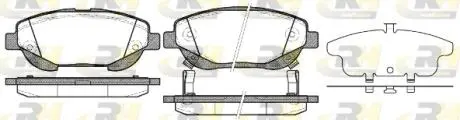 2145302 Гальмівні колодки дискові ROADHOUSE підбір по vin на Brocar