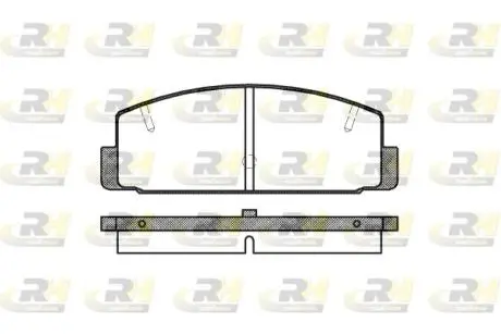 217920 Тормозные колодки, к-кт. ROADHOUSE підбір по vin на Brocar